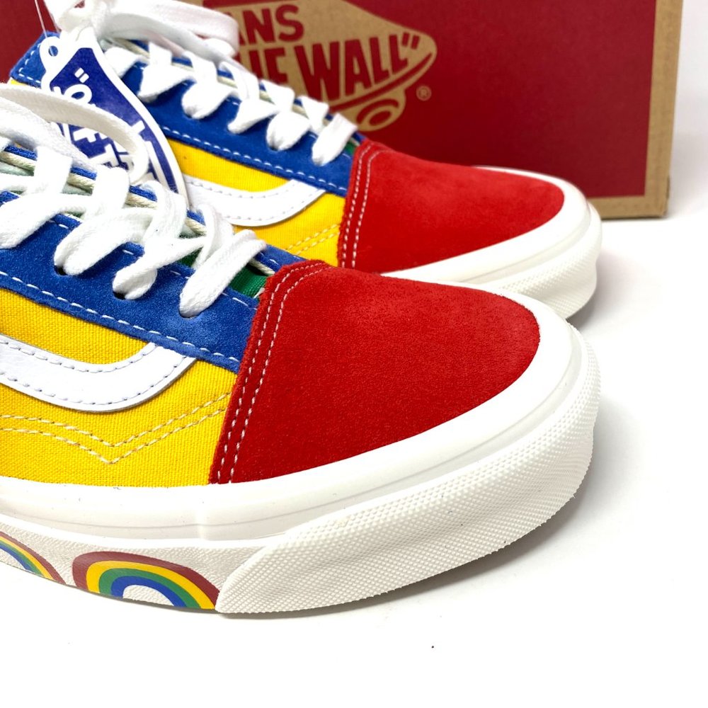 VANS Women Size 7 Old Skool 36 DX Anaheim Canvas Multi Low Size 7 VN0A54F34SB - Picture 8 of 11